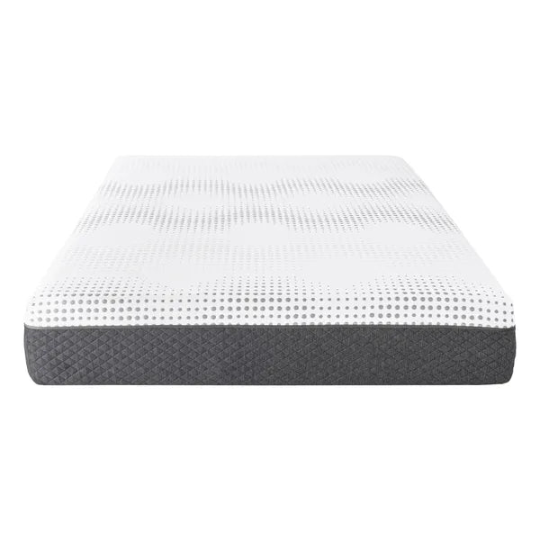 12" Queen Mattress Green Tea Gel-Infused Memory Foam Hybrid Mattress, Plush Foam Pocket Coils, Mattress in a Box, Comfortable Sleep Mattress