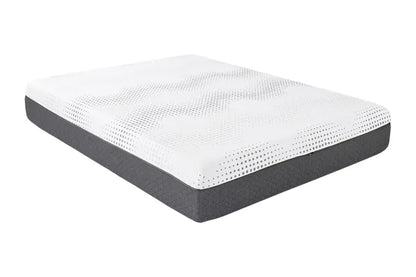 12" Queen Mattress Green Tea Gel-Infused Memory Foam Hybrid Mattress, Plush Foam Pocket Coils, Mattress in a Box, Comfortable Sleep Mattress