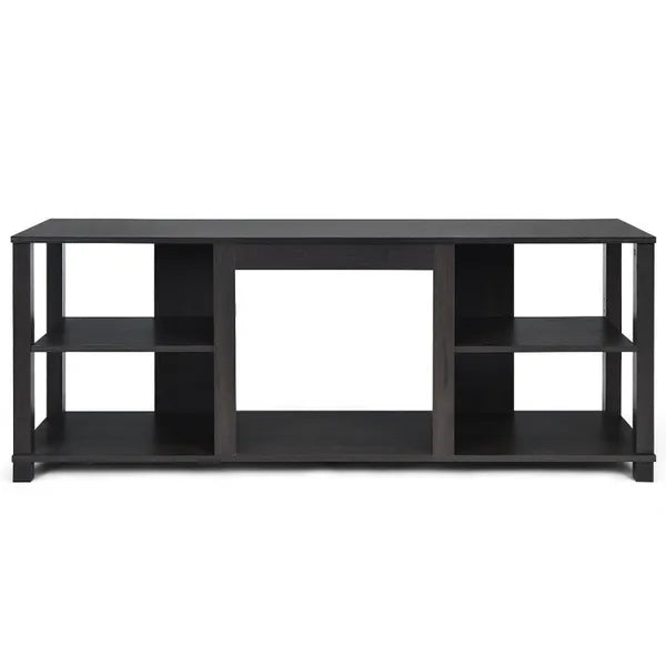 2-Tier TV Storage Cabinet Console with Adjustable Shelves