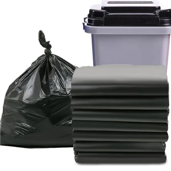 40 Gallon Trash Bags Heavy Duty, (100PCS) 1.9MIL Trash Bags Large Black Trash Bags 35in*39.4in Garbage Bags for Lawn, Leaf, and Commercial