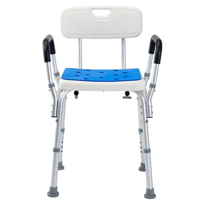 400lbs Shower Chair Bath Stool Seat Height Adjustable for Bathtub Shower