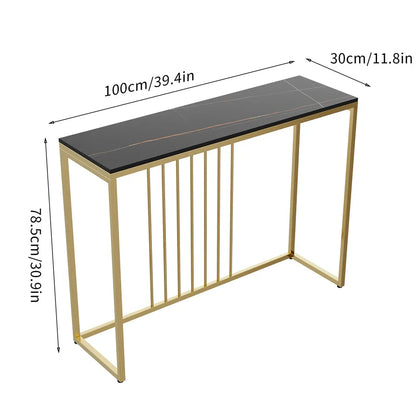 Console Table for Entryway Minimalistic Living Room Furniture Sofa Side