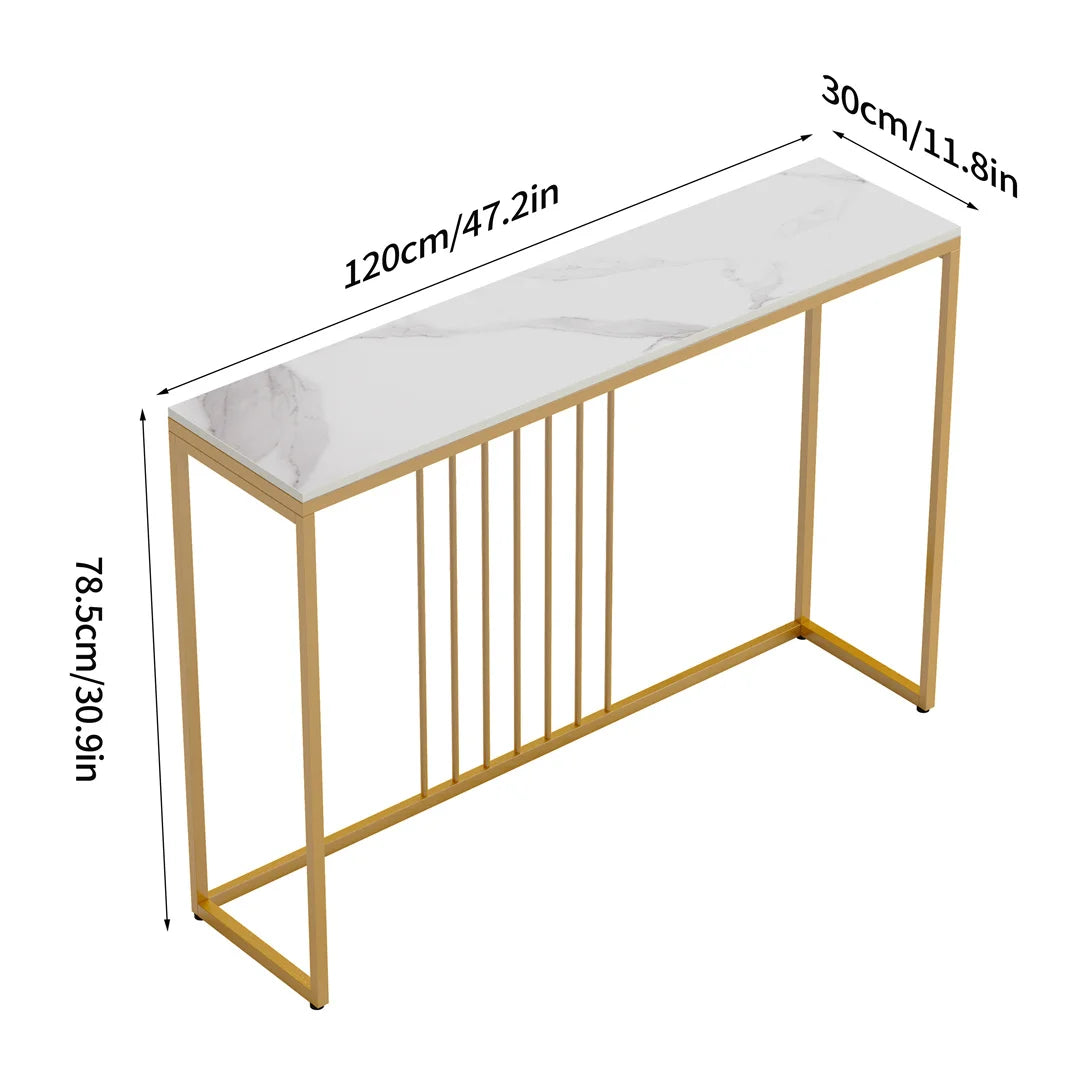 Console Table for Entryway Minimalistic Living Room Furniture Sofa Side