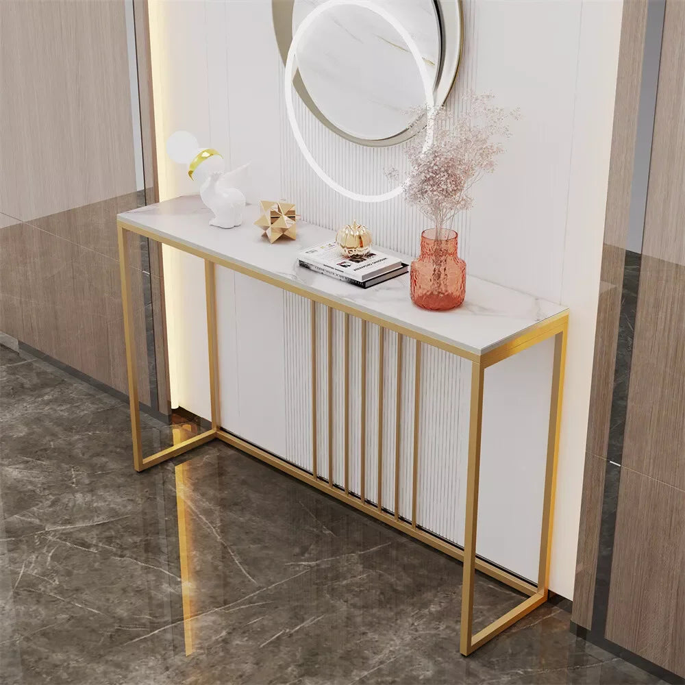 Console Table for Entryway Minimalistic Living Room Furniture Sofa Side