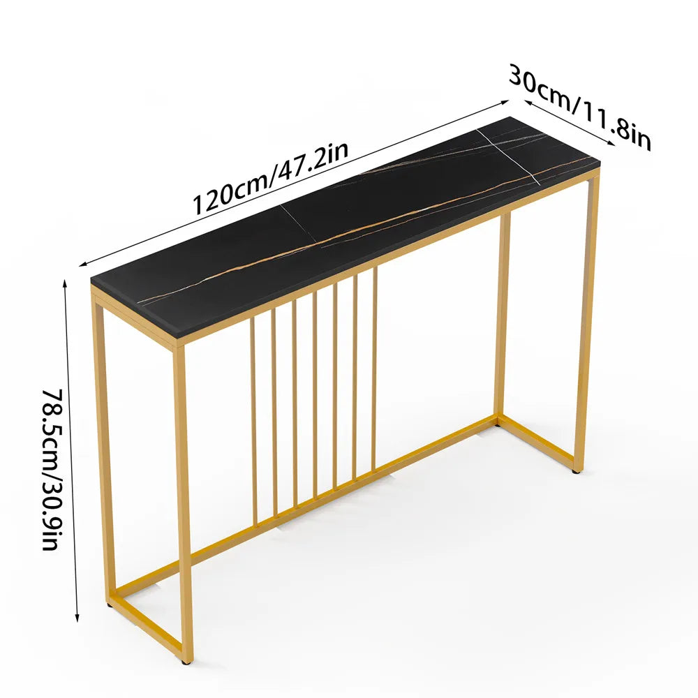 Console Table for Entryway Minimalistic Living Room Furniture Sofa Side