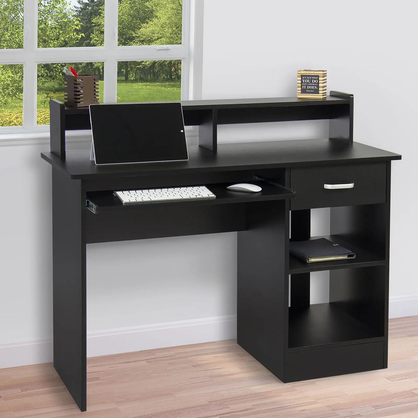 Home Office Computer Desk Workstation Writing Table PC Laptop Desk