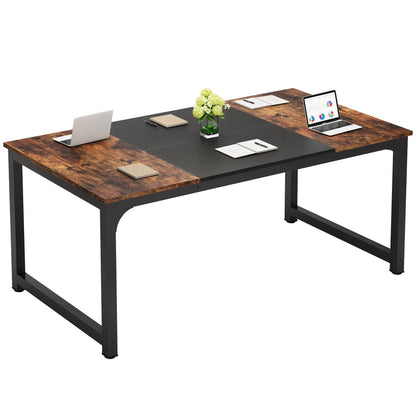 Tribesigns Modern Computer Desk Large Office Desk Computer Table