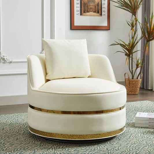 Swivel Chair, 360 Swivel Accent Chair, Barrel Chair for Living Room Bedroom