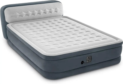 64447ED Dura-Beam Deluxe Ultra Plush Air Mattress with Headboard: