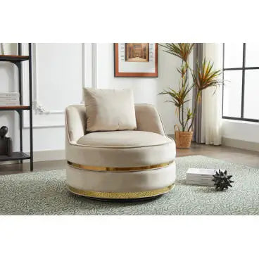 Swivel Chair, 360 Swivel Accent Chair, Barrel Chair for Living Room Bedroom