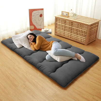 Japanese Floor Mattress Futon Mattress,Thick Tatami Mat Sleeping Pad