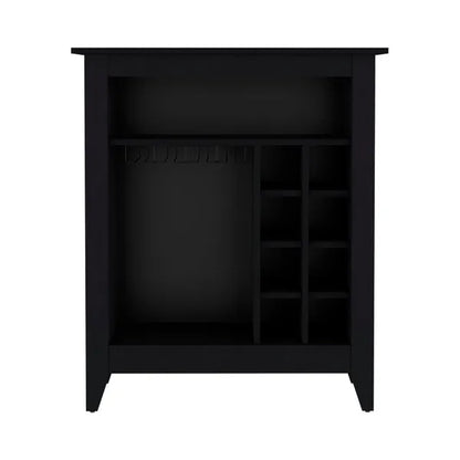 Bar Cabinet Castle, Living Room, Black