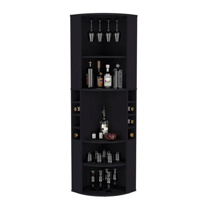 Bar Cabinet Jansen, Living Room, Black