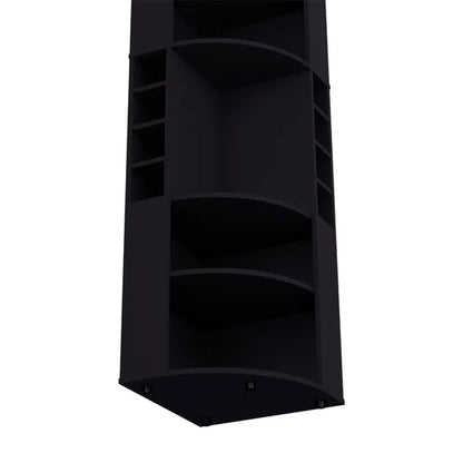 Bar Cabinet Jansen, Living Room, Black