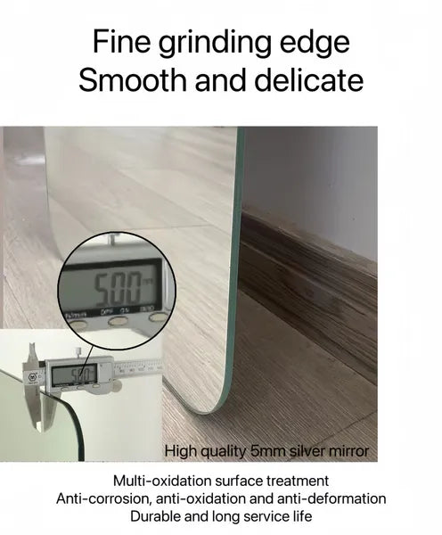 Bathroom Vanity Mirror , Wall-Mounted Mirror for Bathroom Anti-Fog Waterproof