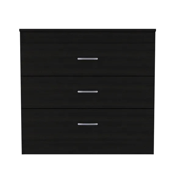 Bethage 3-Drawer Dresser Black Wengue