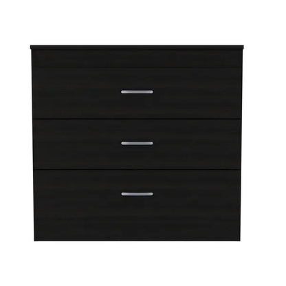 Bethage 3-Drawer Dresser Black Wengue