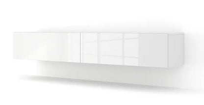 Bingo 180 TV Stand / 70,94 in / white matt / white gloss