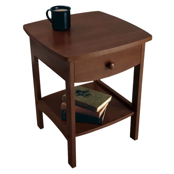 Claire Accent Table Anitque Walnut Finish