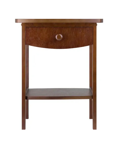 Claire Accent Table Anitque Walnut Finish