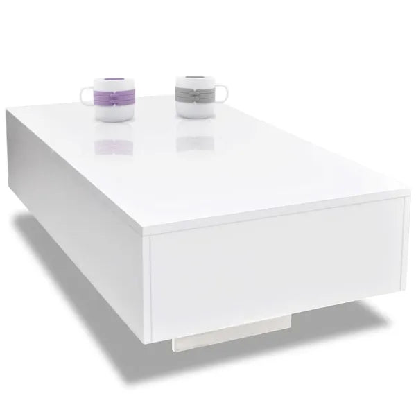 Coffee Table High Gloss White