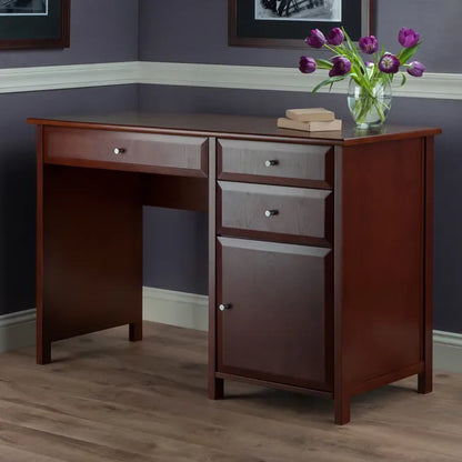 Delta Office Writing Desk Walnut