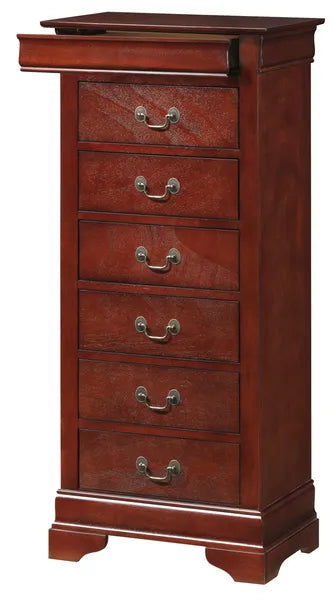 Elegant Cherry Traditional Lingerie Chest