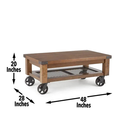 Hailee Cocktail Table w/Caster