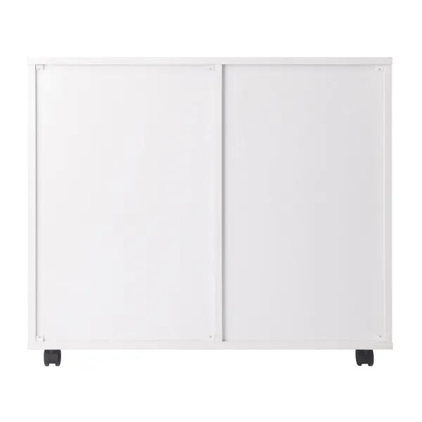 Halifax Wide Storage Cabinet; 2-Drawer; Filing Cabinet; White