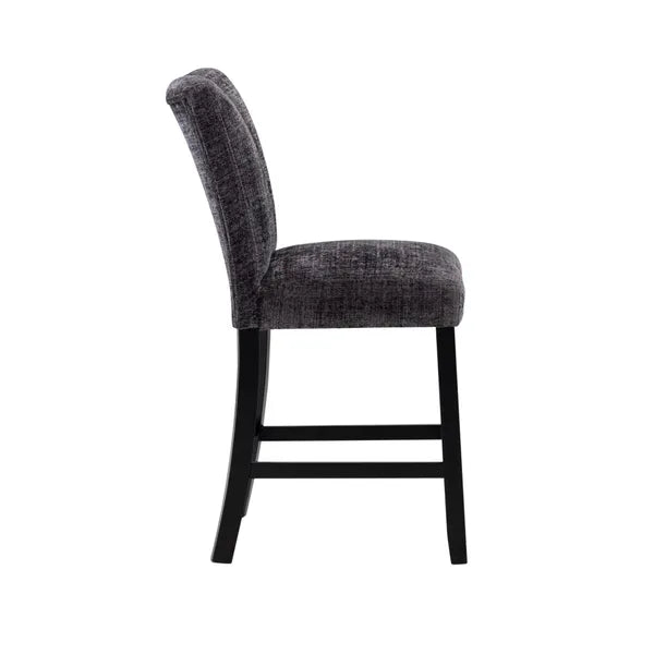 MAGALY DARK GREY BAR STOOLS (KIT OF 2)