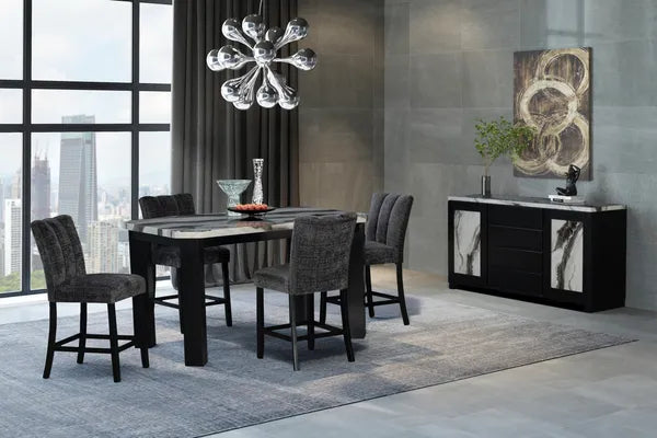 MAGALY DARK GREY BAR TABLE