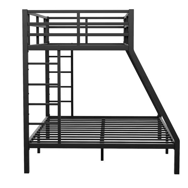 Metal Twin XL over Queen Bunk Bed for Teens and Adults,Space-Saving/Noise Reduced/No Box Spring Needed(Expect arrive date 2024/7/17)