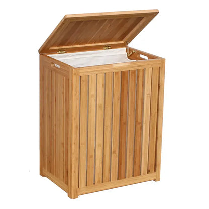 Oceanstar Spa-Style Bamboo Laundry Hamper BRH1248