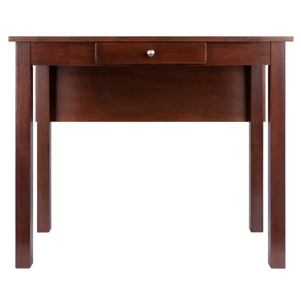 Perrone High Table with Drop Leaf; Walnut