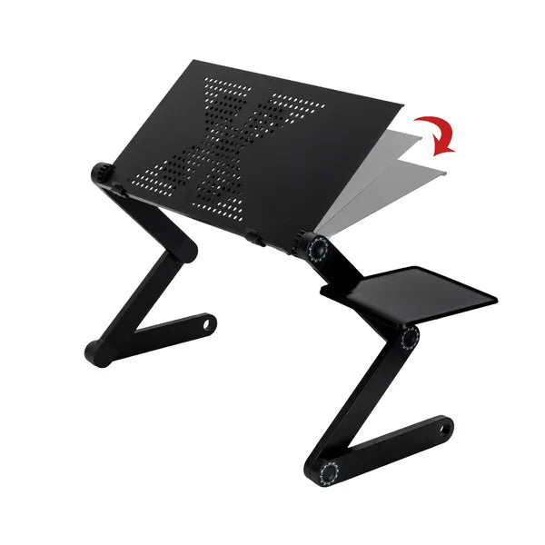 Portable Folding Computer Table 360-Degree Rotation Multi Functional Desk