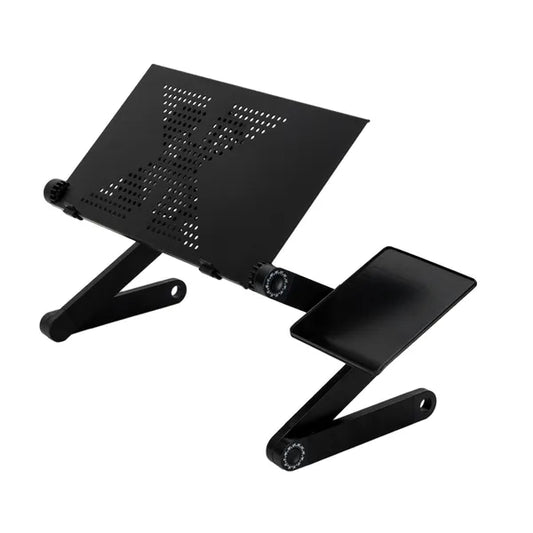 Portable Folding Computer Table 360-Degree Rotation Multi Functional Desk