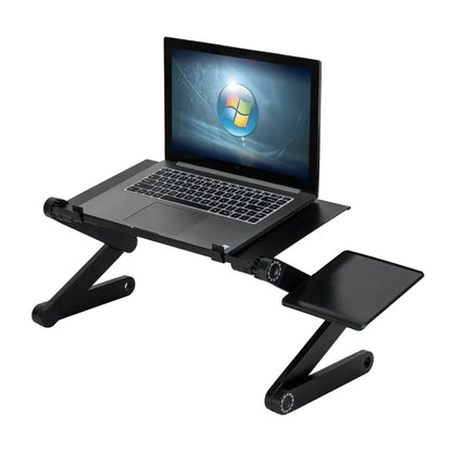 Portable Folding Computer Table 360-Degree Rotation Multi Functional Desk