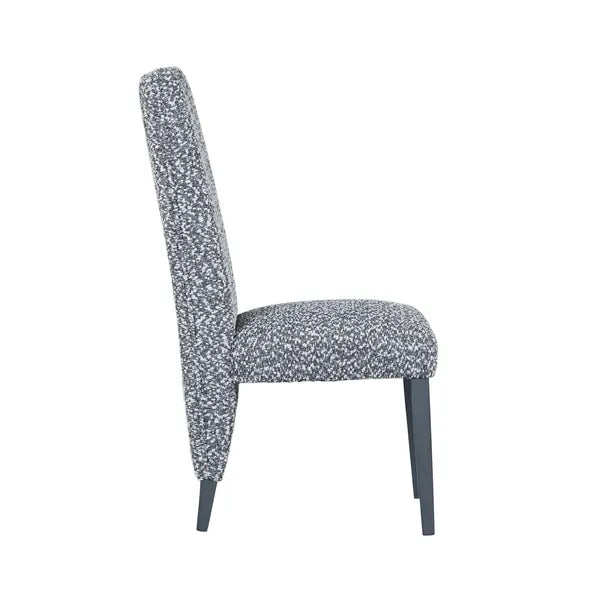 Stacey White and Grey Dining Chair