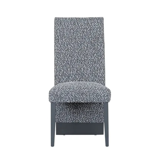 Stacey White and Grey Dining Chair