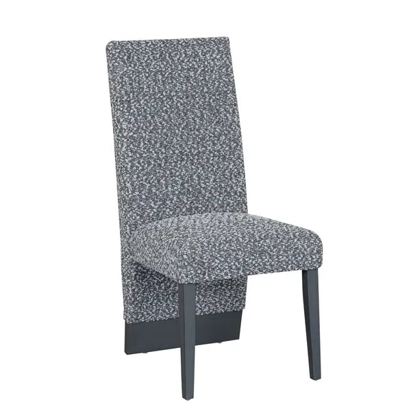 Stacey White and Grey Dining Chair