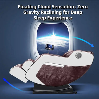 The perfect Gift for Relaxation & Health! Zero Gravity Massage Chair with Hip Heating, Foot Massage & Full Airbag Coverage – Perfect for Home or Office!