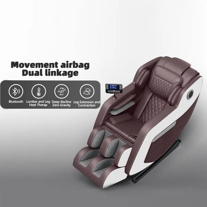 The perfect Gift for Relaxation & Health! Zero Gravity Massage Chair with Hip Heating, Foot Massage & Full Airbag Coverage – Perfect for Home or Office!