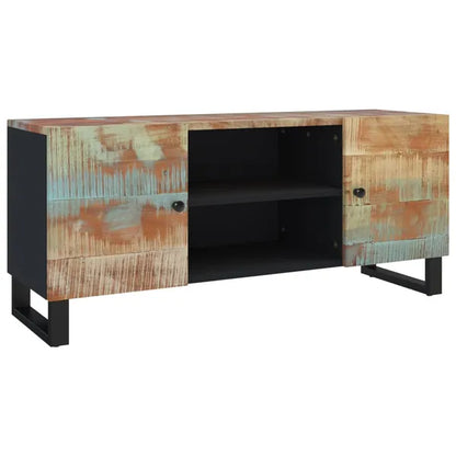 TV Stand 41.3"x13"x18.1" Solid Wood Reclaimed