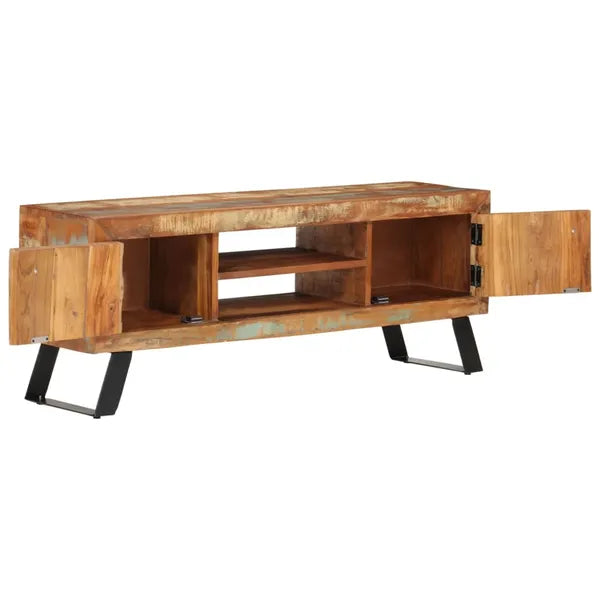 TV Stand 44.1"x11.8"x17.7" Solid Wood Reclaimed