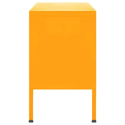 TV Stand Mustard Yellow 41.3"x13.8"x19.7" Steel