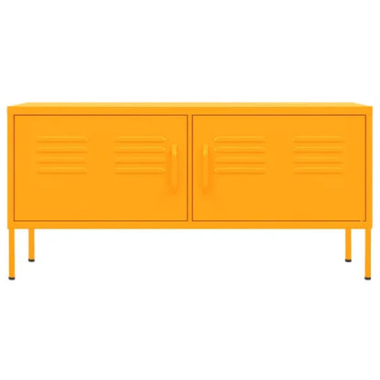 TV Stand Mustard Yellow 41.3"x13.8"x19.7" Steel