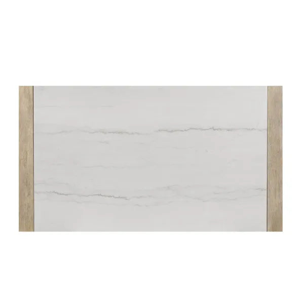 VANILLA REAL MARBLE DINNG TABLE