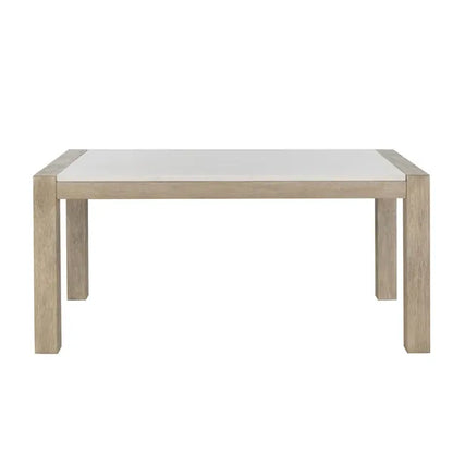 VANILLA REAL MARBLE DINNG TABLE