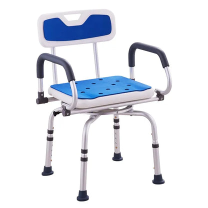 VEVOR Shower Chair 360° Swivel Bathtub Shower Seat with Pivoting Arms 400LBS