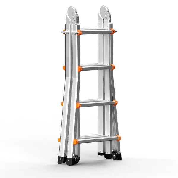 VEVOR Telescoping Ladder A Frame 13 FT Extension Multi-Function for Homework